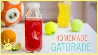 EAT  Homemade Gatorade [upl. by Lahtnero954]