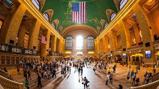 Walking Tour of Grand Central Terminal — New York City 【4K】🇺🇸 [upl. by Atalya471]