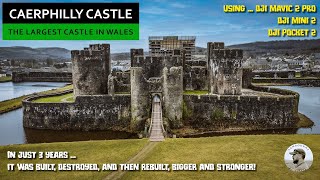 Caerphilly Castle  The Largest in Wales 2nd in Britain [upl. by Atirat247]