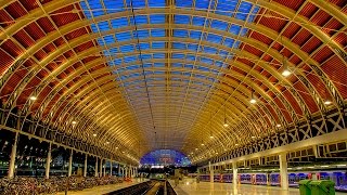 A Walk Around Londons Paddington Railway Station [upl. by Elleinwad]