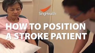 How To Position A Stroke Patient [upl. by Nicholl]