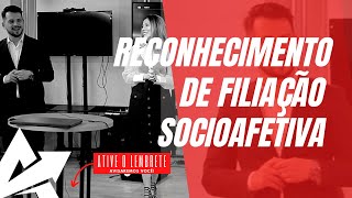 DIREITO DE FAMÍLIA Reconhecimento de filiação socioafetiva [upl. by Virgilio]