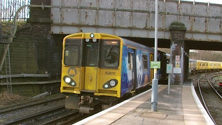 Half an Hour at 216  Birkenhead North Station 1022017  Class 507 508 terminus [upl. by Mizuki]